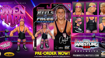 Pre-Order Now: Wrestling's Heels and Faces Owen Hart