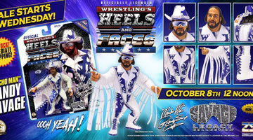 “Macho Man” Randy Savage In Stock Oct. 8 at 12 PM EDT