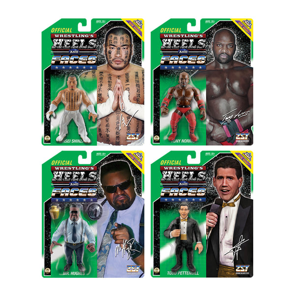 Heels and Faces® Series 5 FULL SET OF 4
