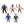 Load image into Gallery viewer, Heels and Faces® Series 3 Complete Set of 5 - IN STOCK NOW!