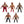 Load image into Gallery viewer, Set of 5 Heels and Faces® Series 4 *BUNDLE*