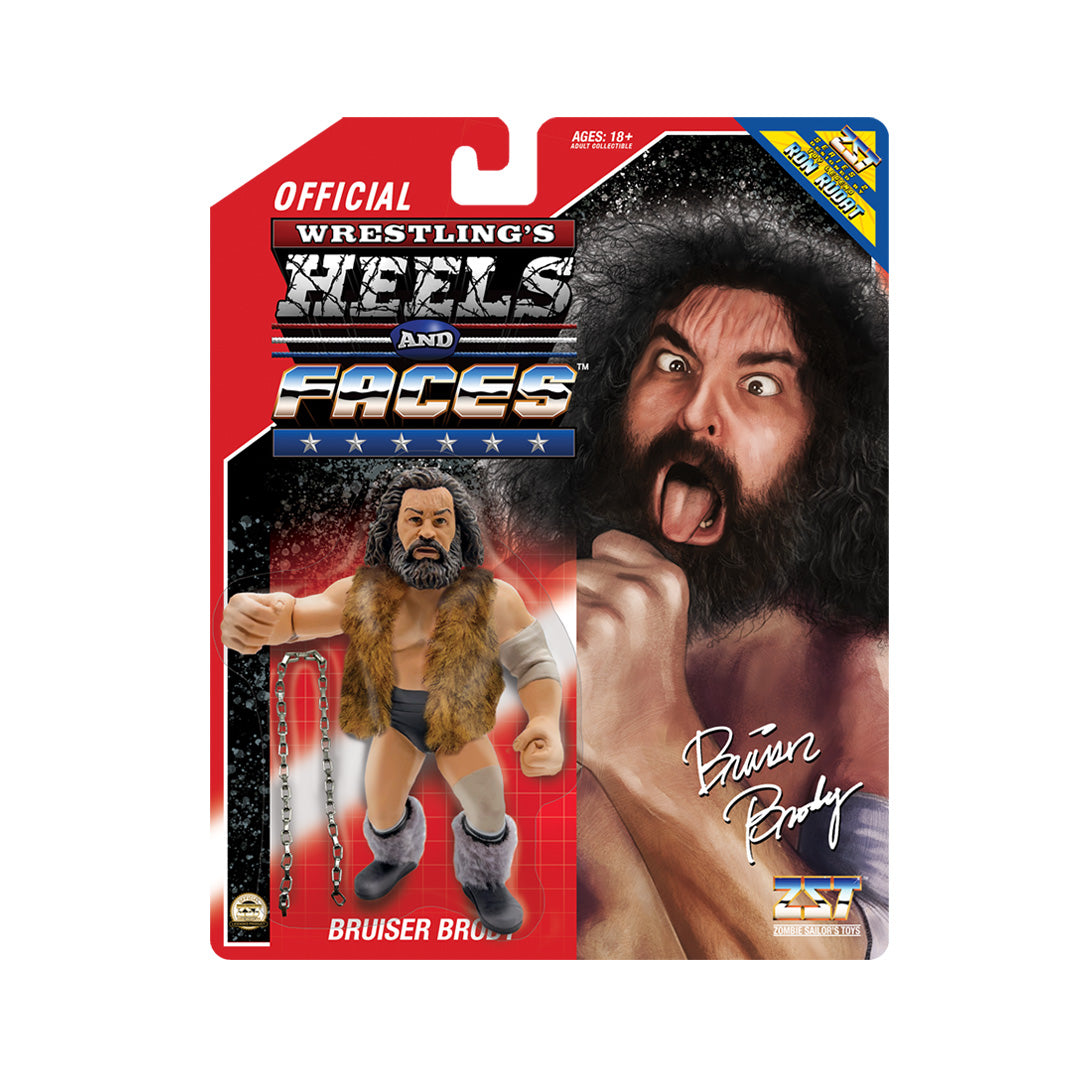 Bruiser Brody (with Bonus 'Fur' Vest) – Zombie Sailor's Toys