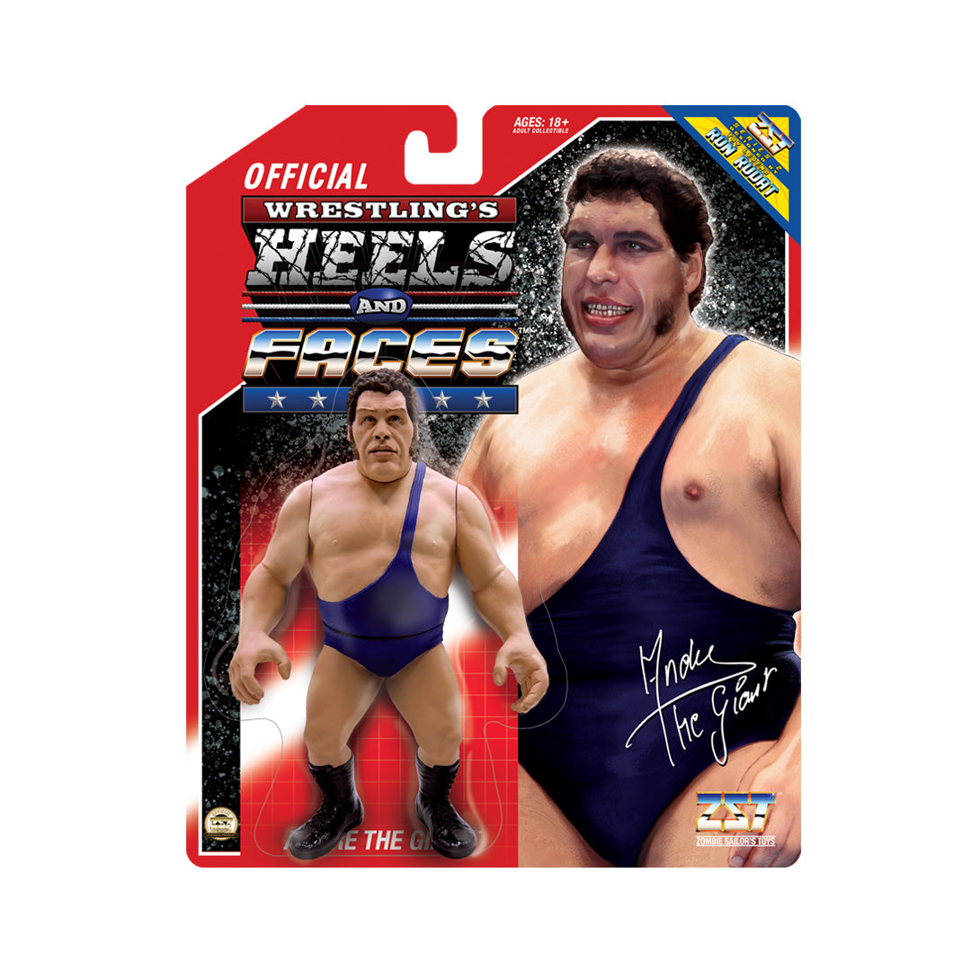 アンドレ・ザ・ジャイアント　ゾンビセーラー製　 Heels and Faces BLUE Strap Andre the Giant™ – Zombie Sailor's Toys