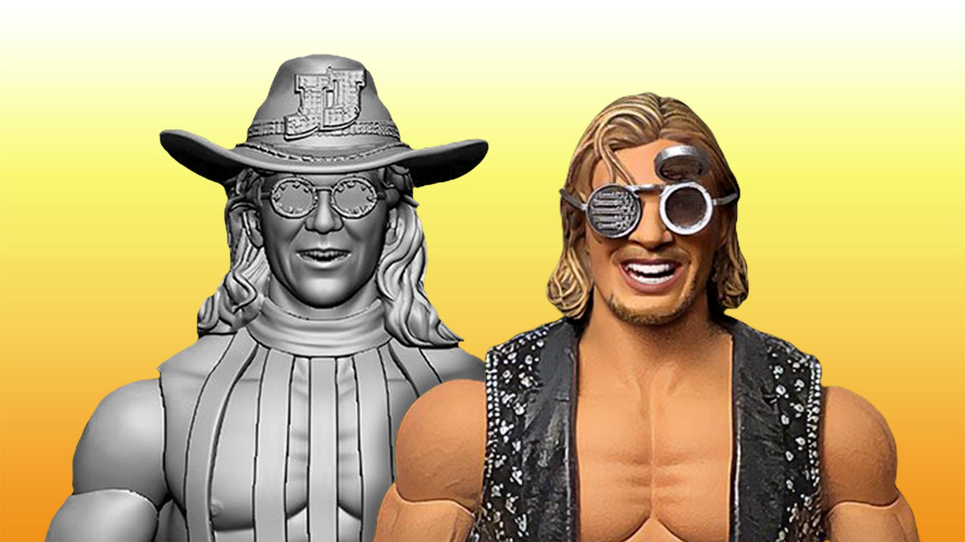 Brian Pillman Heels and Faces Prototype Revealed – Wrestling Figure News