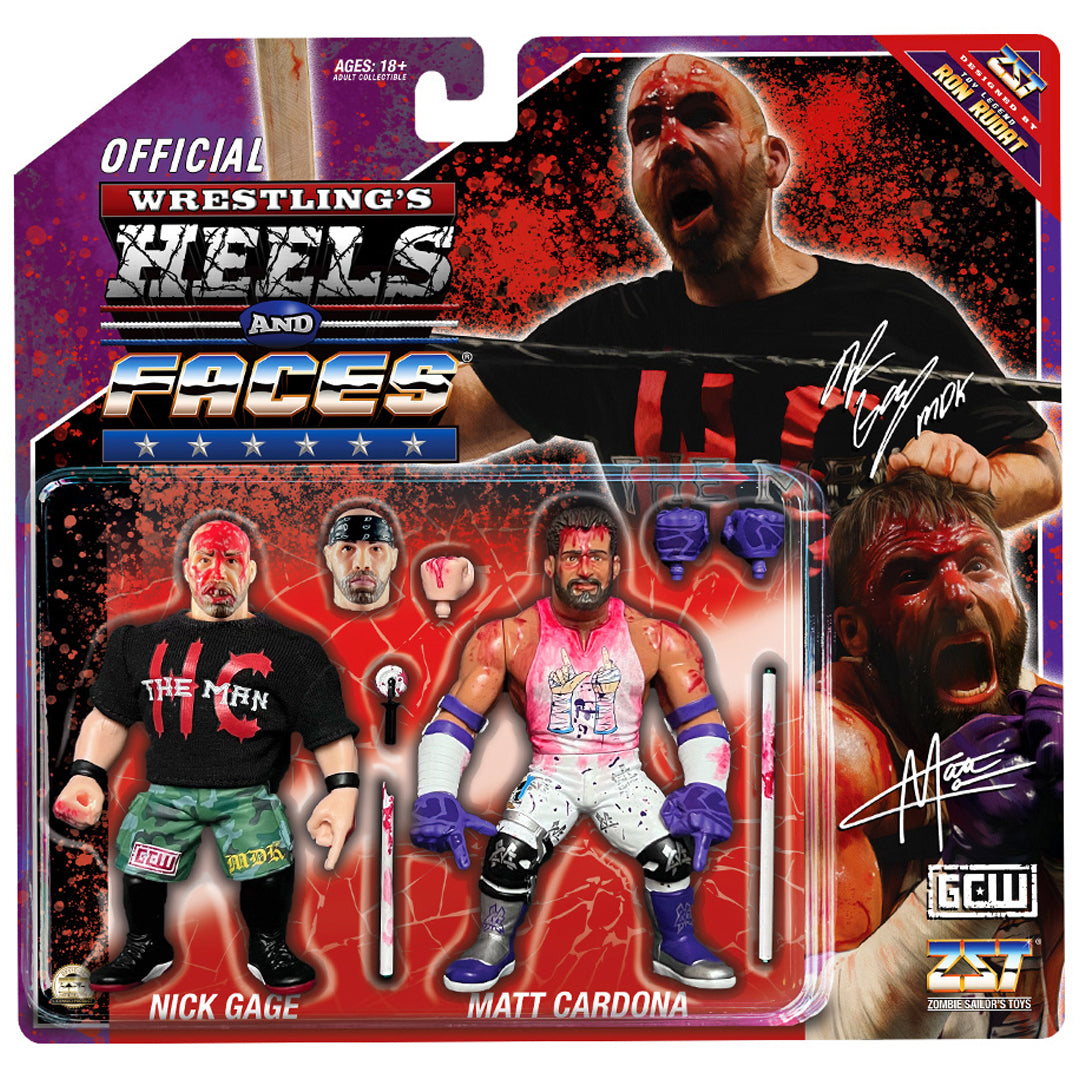 Gage vs. Cardona GCW Death Match 2-Pack (1 of 2000) IN STOCK