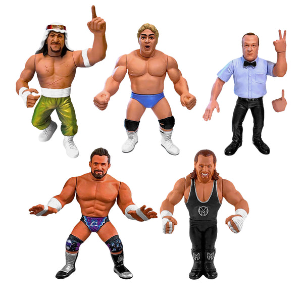 Wrestling's Heels and Faces® Series 1 (Complete Set of 5)