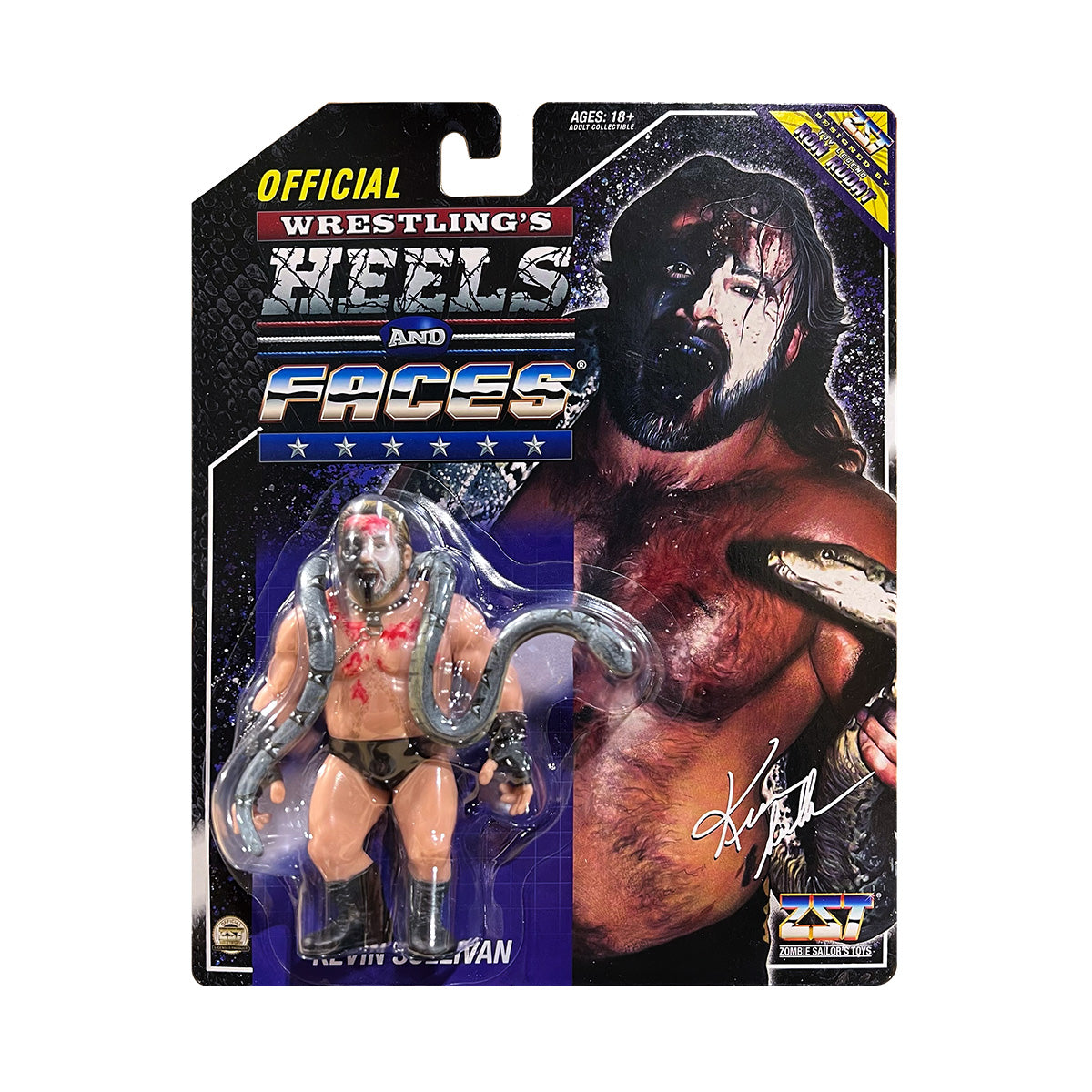 Kevin Sullivan with Snake (1 of 1500) – Zombie Sailor's Toys