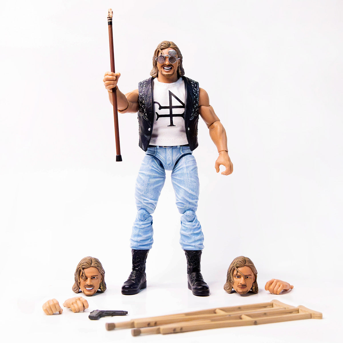 Brian Pillman (minor package wear) Pinnacle Series – Zombie